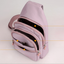 New trendy and fashionable multi-layer chest bag for women, simple and lightweight nylon fabric shoulder bag, Korean version leisure travel crossbody backpack - Korvel