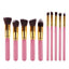 Ensemble de Pinceaux de Maquillage Tendance pour une Application Parfaite