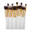 Ensemble de Pinceaux de Maquillage Tendance pour une Application Parfaite
