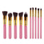 Ensemble de Pinceaux de Maquillage Tendance pour une Application Parfaite