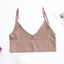 Trendy Open Back Seamless Bra - Comfortable Wire-Free Design