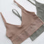 Trendy Open Back Seamless Bra - Comfortable Wire-Free Design