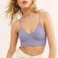 Trendy Open Back Seamless Bra - Comfortable Wire-Free Design