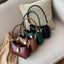 Bolso de hombro cruzado de PU de moda para mujeres