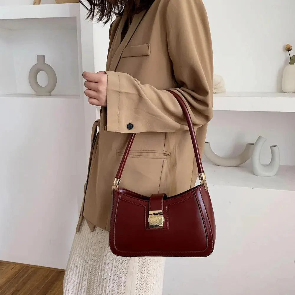 Bolso de hombro cruzado de PU de moda para mujeres