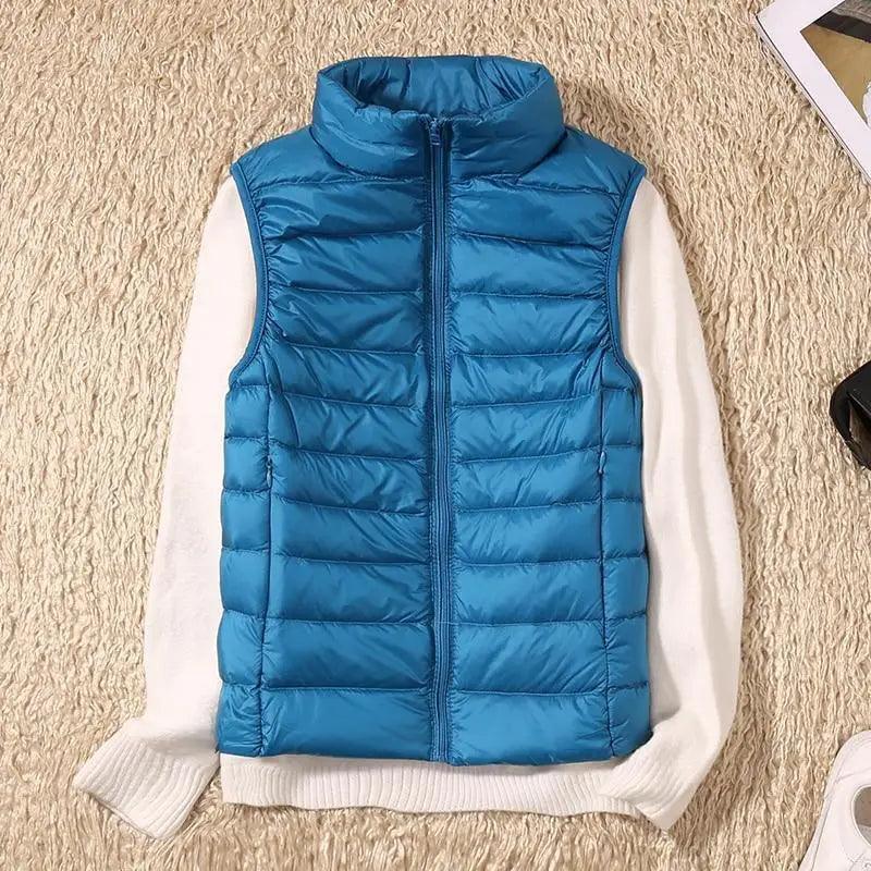 Gilet en Duvet Ultra Léger pour Femmes Tendance
