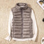 Gilet en Duvet Ultra Léger pour Femmes Tendance