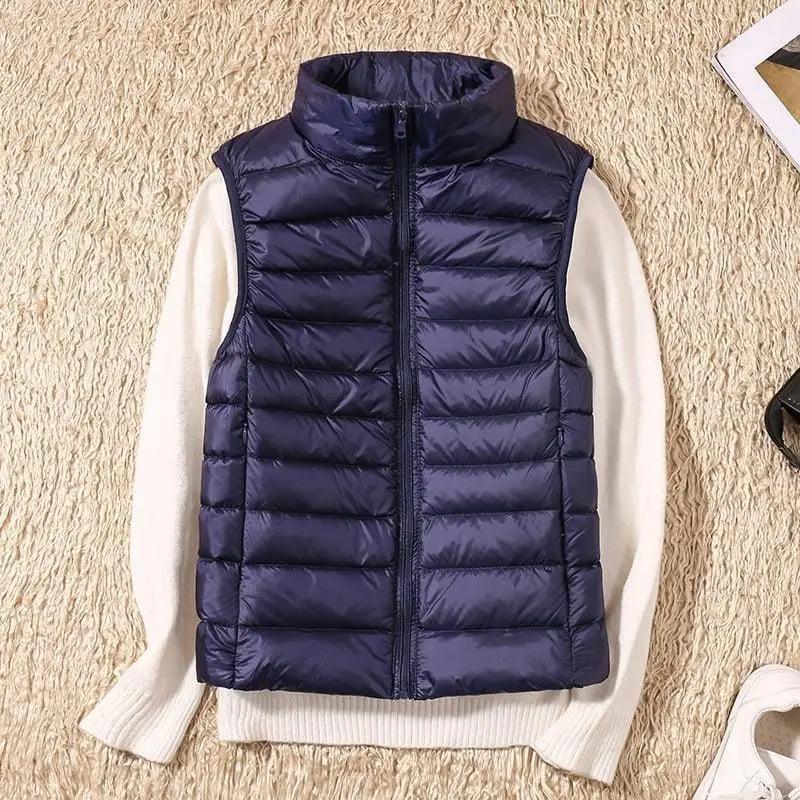 Gilet en Duvet Ultra Léger pour Femmes Tendance