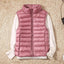 Gilet en Duvet Ultra Léger pour Femmes Tendance