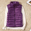 Gilet en Duvet Ultra Léger pour Femmes Tendance