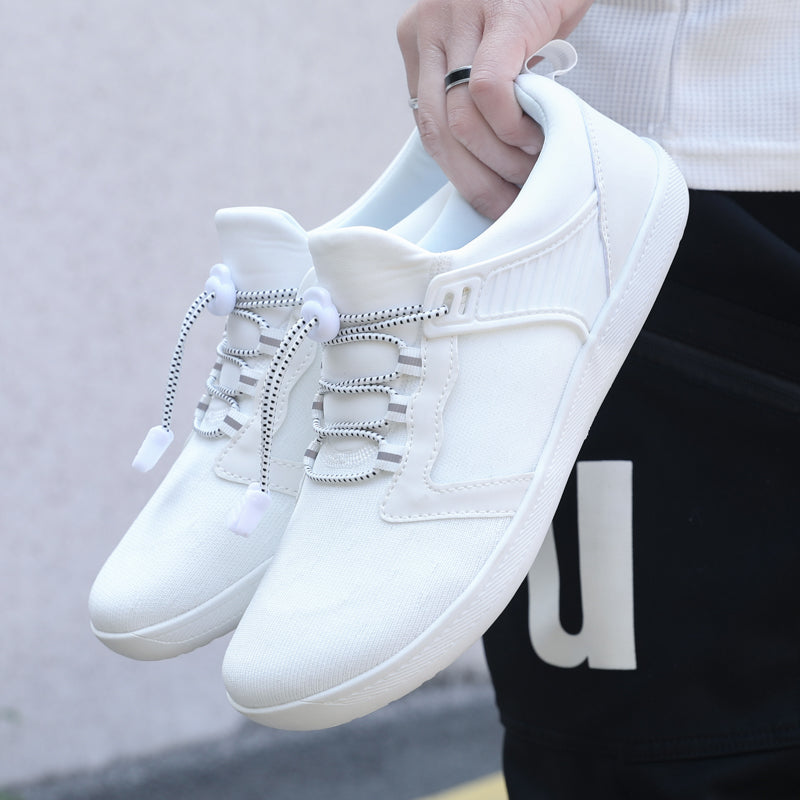 New Wide Head Breathable Wide Palm Shoes Oxford Cloth Rubber Sole Anti slip and Wear resistant Casual Shoes - Korvel