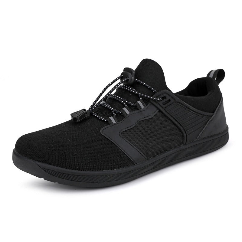 New Wide Head Breathable Wide Palm Shoes Oxford Cloth Rubber Sole Anti slip and Wear resistant Casual Shoes - Korvel