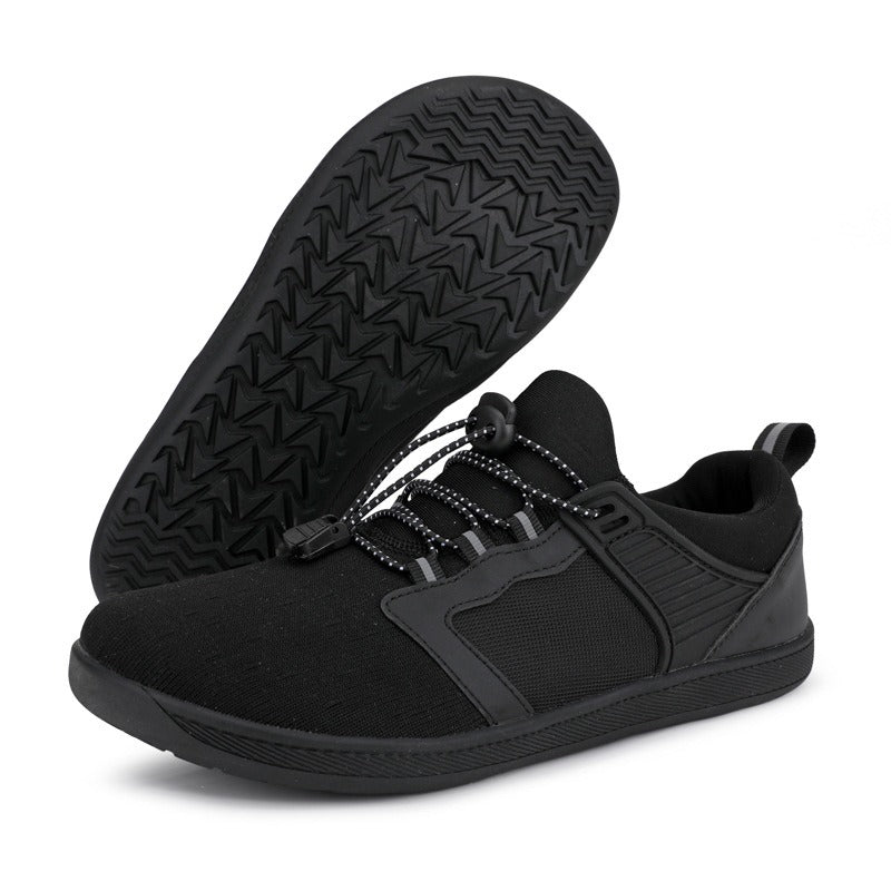 New Wide Head Breathable Wide Palm Shoes Oxford Cloth Rubber Sole Anti slip and Wear resistant Casual Shoes - Korvel