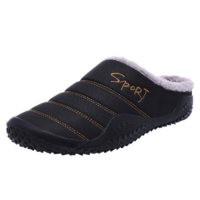 Pantuflas de Invierno Premium para Hombres - Comodidad Interior Acogedora