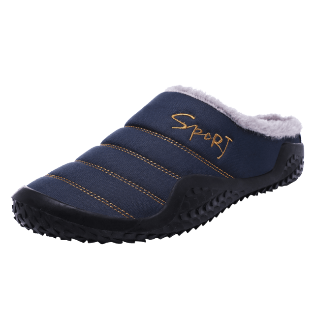Pantuflas de Invierno Premium para Hombres - Comodidad Interior Acogedora