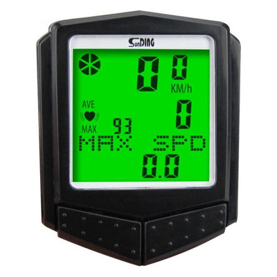 Premium Wireless Bicycle Computer with Backlit Display