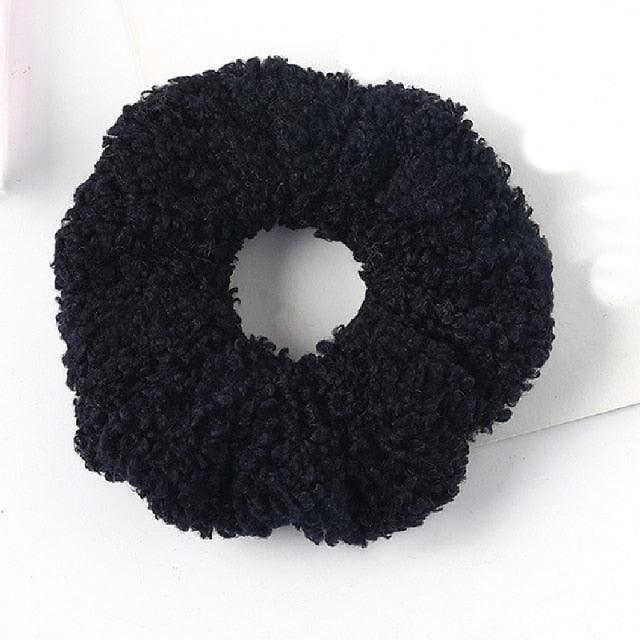 Scrunchies de Terciopelo de Osito Lindos - Accesorios para el Cabello Premium