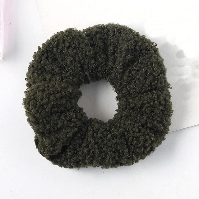 Scrunchies de Terciopelo de Osito Lindos - Accesorios para el Cabello Premium