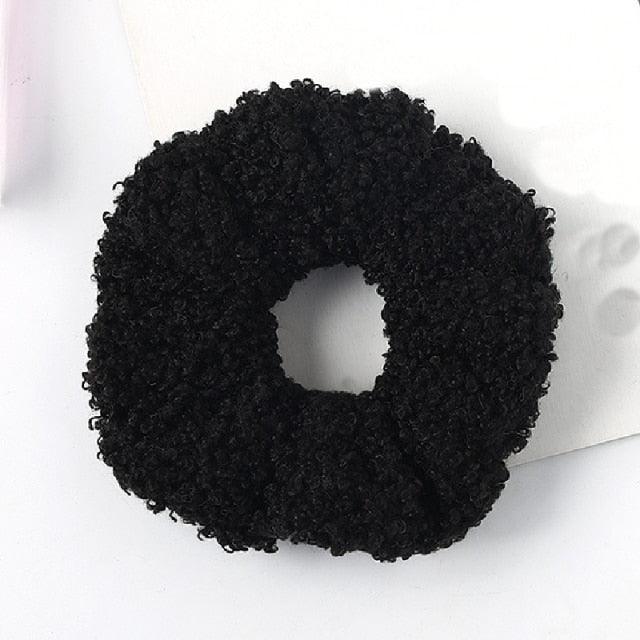 Scrunchies de Terciopelo de Osito Lindos - Accesorios para el Cabello Premium