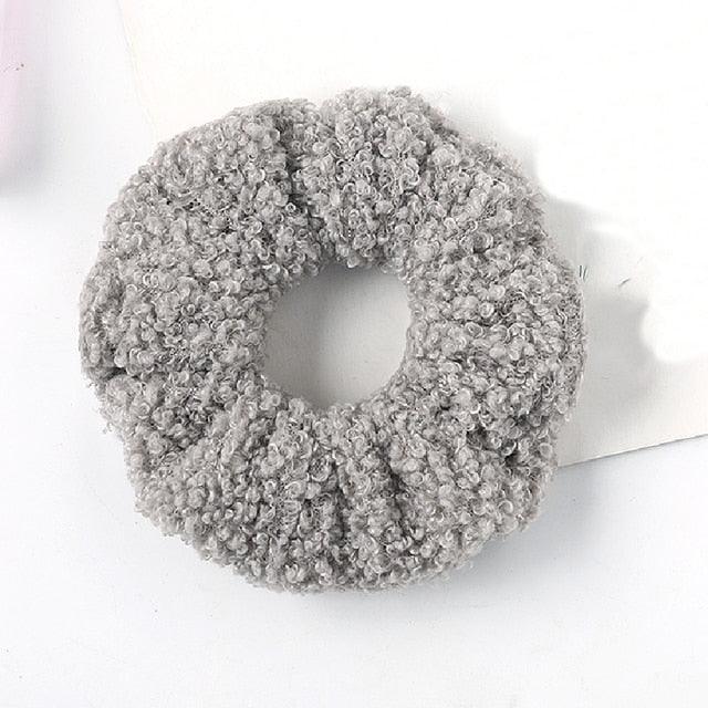 Scrunchies de Terciopelo de Osito Lindos - Accesorios para el Cabello Premium