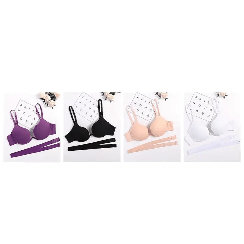 Elegant U Backless Push Up Bra for Women