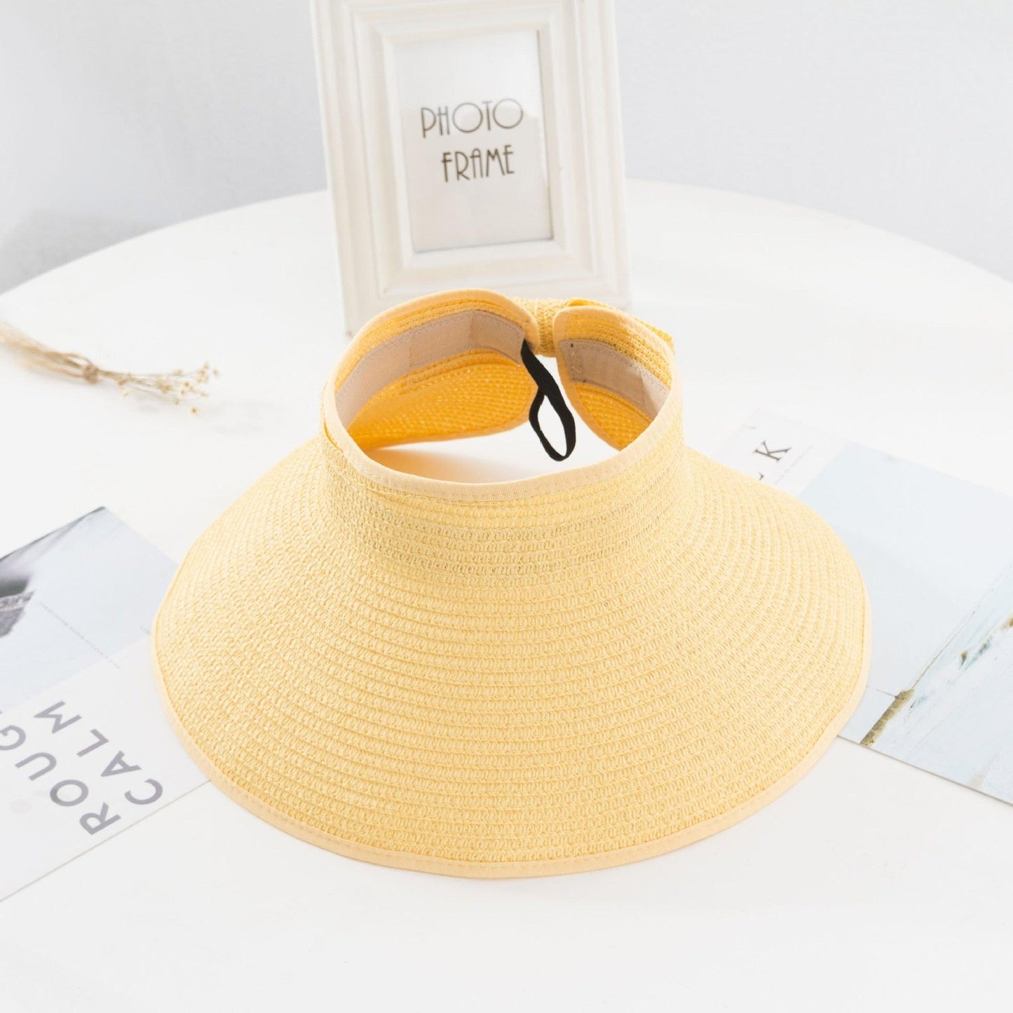 Chapeau de soleil ajustable pour femmes élégant pour l'été