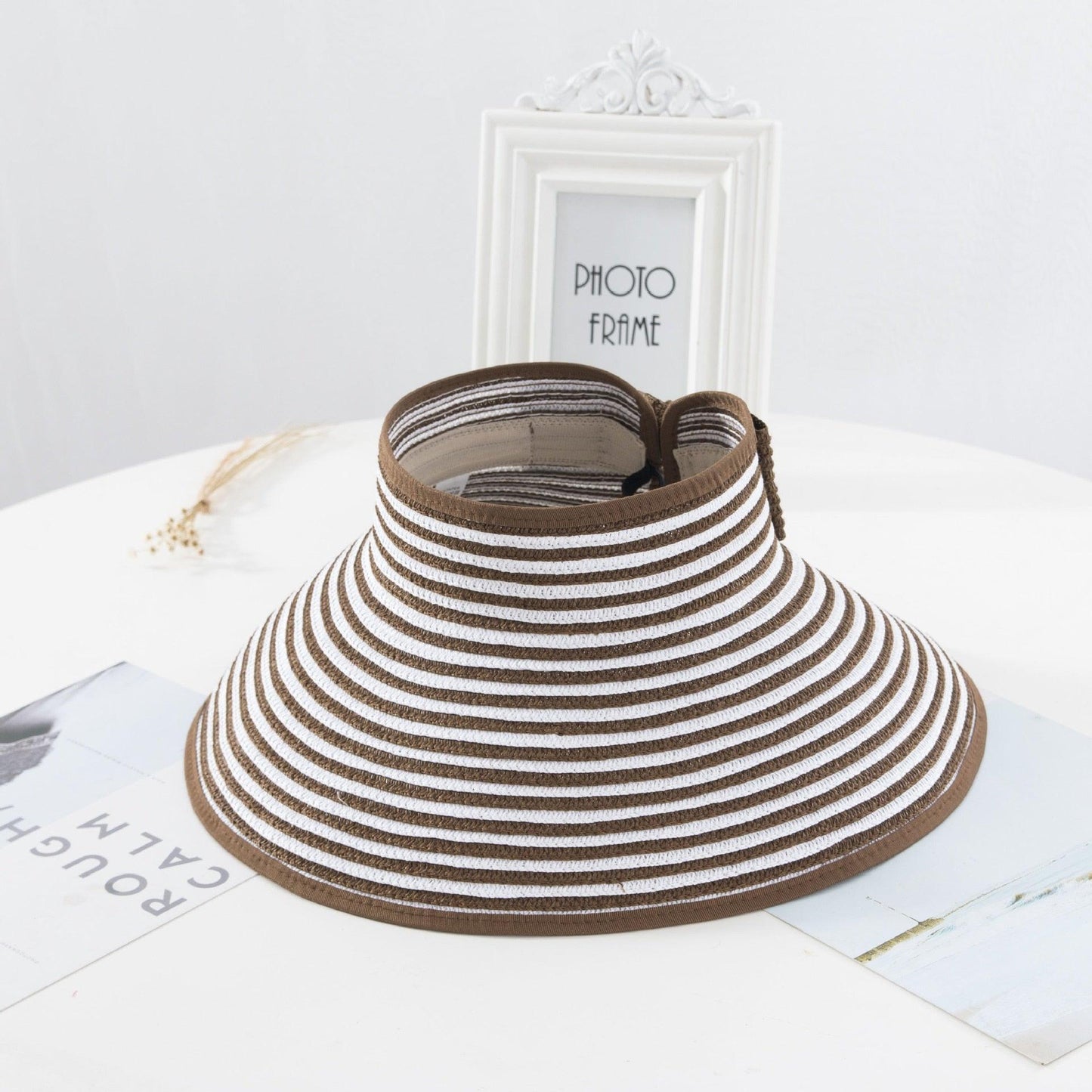 Chapeau de soleil ajustable pour femmes élégant pour l'été