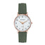 Reloj de Cuarzo Elegante para Mujeres con Manecillas Luminiscentes