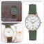 Reloj de Cuarzo Elegante para Mujeres con Manecillas Luminiscentes