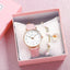 Reloj de Cuarzo Elegante para Mujeres con Manecillas Luminiscentes