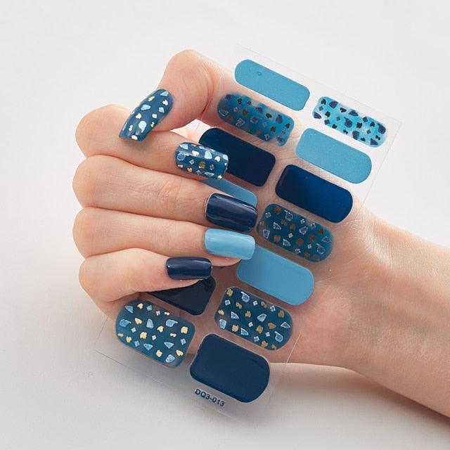 Autocollants de Nail Art Autocollants de Luxe pour des Designs Élégants