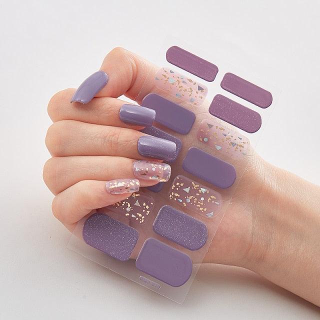 Autocollants de Nail Art Autocollants de Luxe pour des Designs Élégants