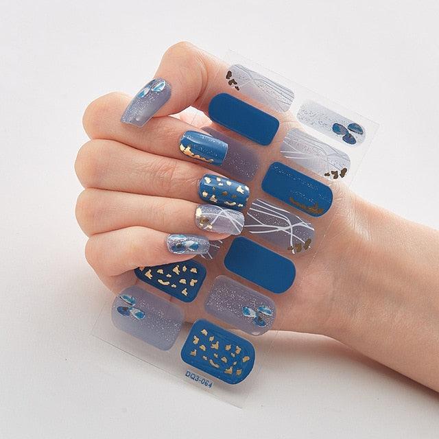 Autocollants de Nail Art Autocollants de Luxe pour des Designs Élégants