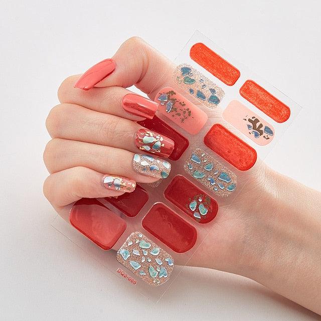 Autocollants de Nail Art Autocollants de Luxe pour des Designs Élégants