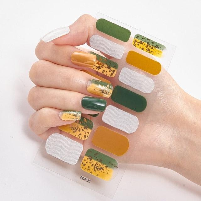 Autocollants de Nail Art Autocollants de Luxe pour des Designs Élégants