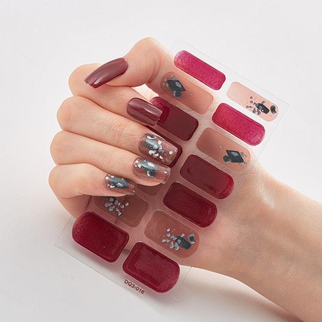 Autocollants de Nail Art Autocollants de Luxe pour des Designs Élégants