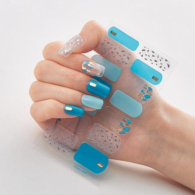 Autocollants de Nail Art Autocollants de Luxe pour des Designs Élégants
