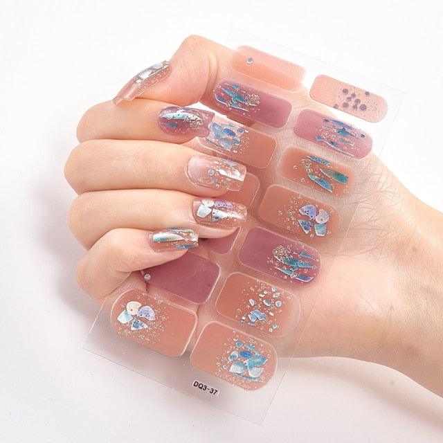 Autocollants de Nail Art Autocollants de Luxe pour des Designs Élégants