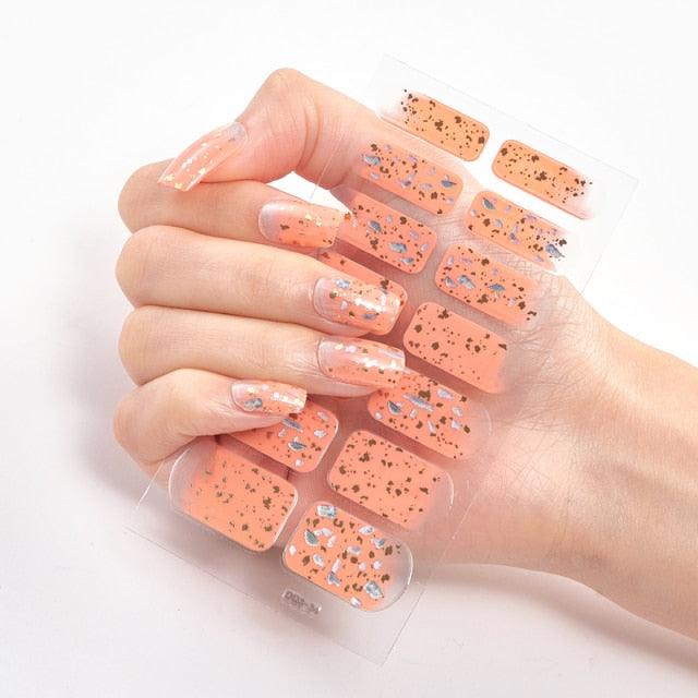 Autocollants de Nail Art Autocollants de Luxe pour des Designs Élégants