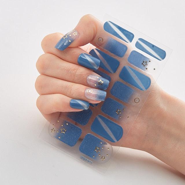 Autocollants de Nail Art Autocollants de Luxe pour des Designs Élégants