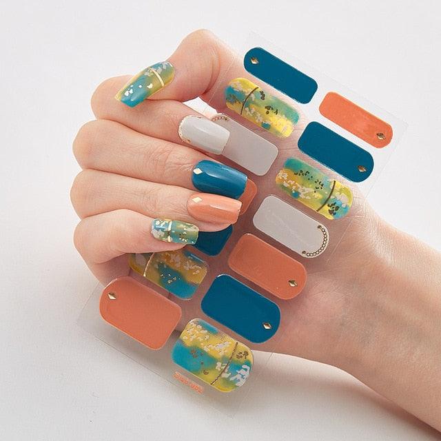Autocollants de Nail Art Autocollants de Luxe pour des Designs Élégants