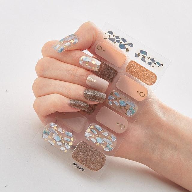 Autocollants de Nail Art Autocollants de Luxe pour des Designs Élégants