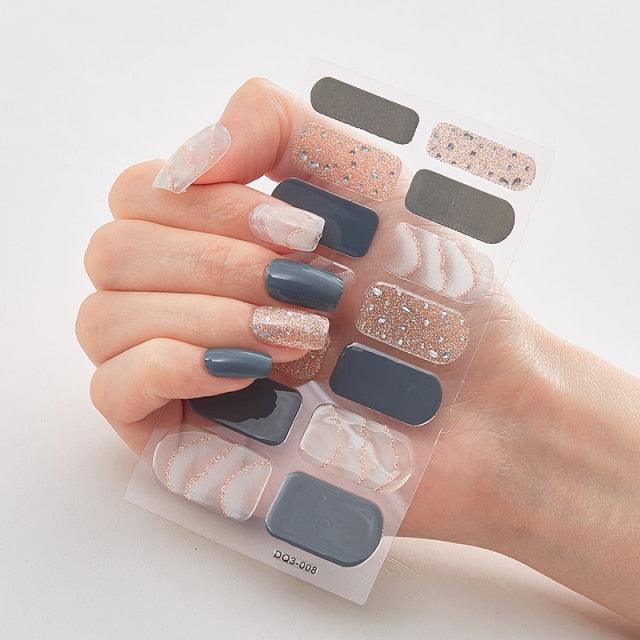 Autocollants de Nail Art Autocollants de Luxe pour des Designs Élégants