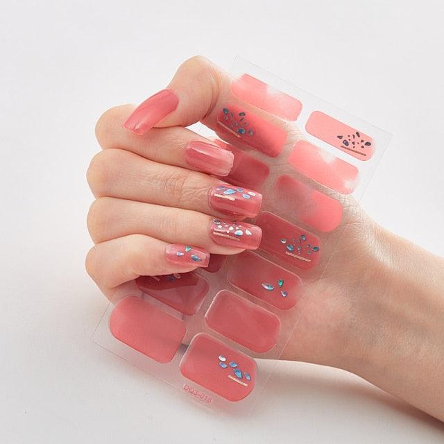 Autocollants de Nail Art Autocollants de Luxe pour des Designs Élégants