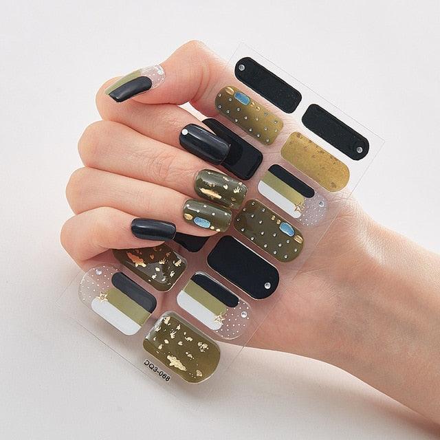 Autocollants de Nail Art Autocollants de Luxe pour des Designs Élégants