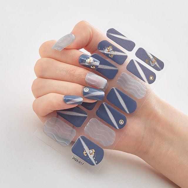 Autocollants de Nail Art Autocollants de Luxe pour des Designs Élégants