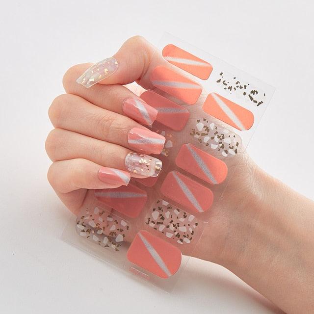 Autocollants de Nail Art Autocollants de Luxe pour des Designs Élégants
