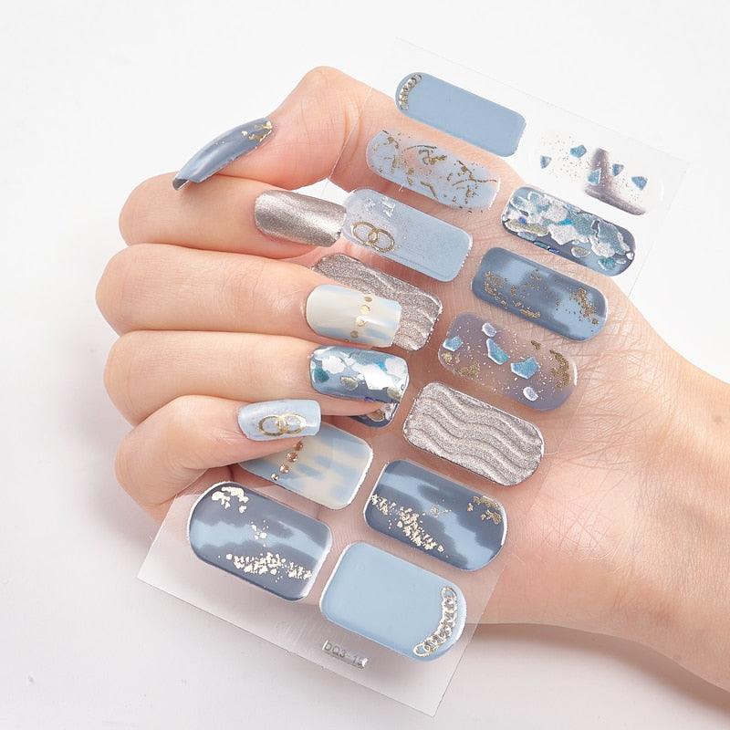 Autocollants de Nail Art Autocollants de Luxe pour des Designs Élégants
