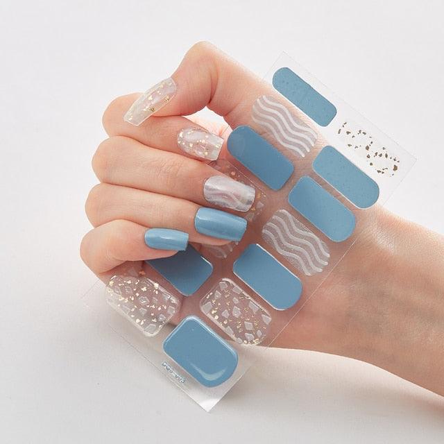 Autocollants de Nail Art Autocollants de Luxe pour des Designs Élégants