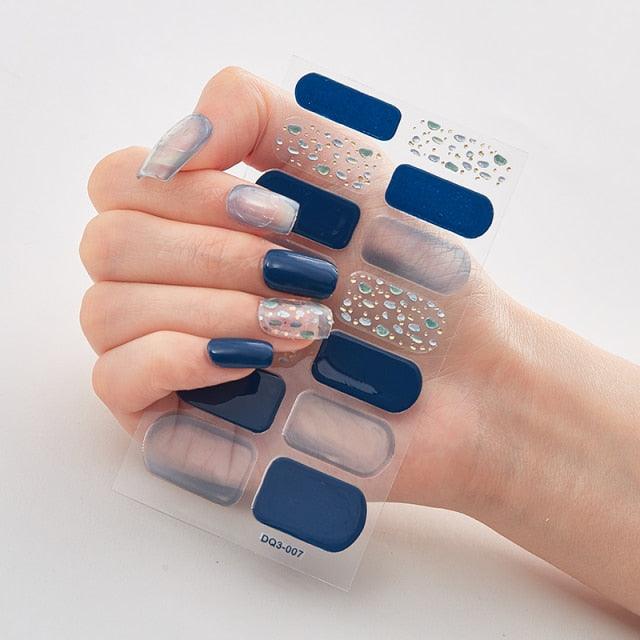 Autocollants de Nail Art Autocollants de Luxe pour des Designs Élégants